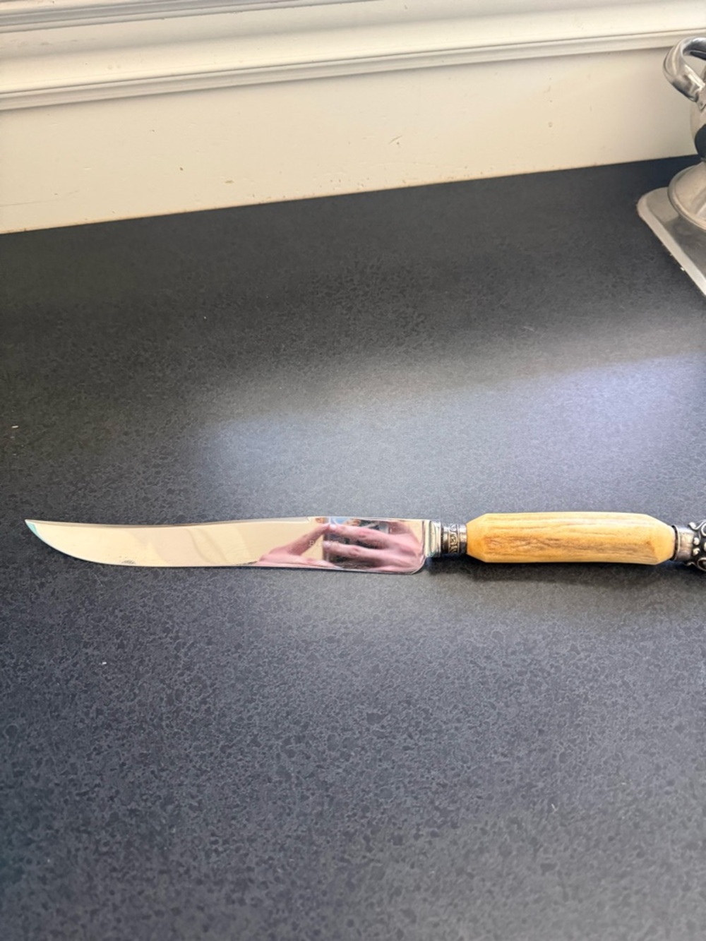 Vintage Birks Sheffield England Carving Knife – Stainless Steel – Classic Handle